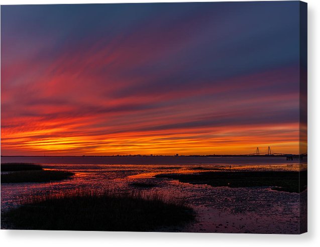 Fire Sky wall Canvas