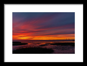 Fire Sky - Framed Print