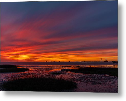 Fire Sky  Metal Print