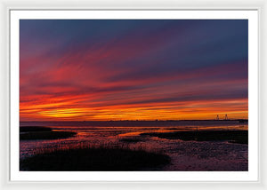 Fire Sky - Framed Print