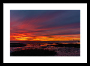 Fire Sky - Framed Print