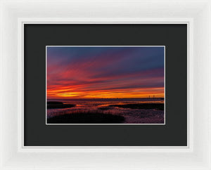 Fire Sky - Framed Print