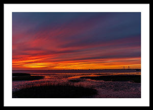 Fire Sky - Framed Print