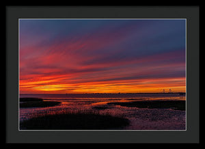 Fire Sky - Framed Print