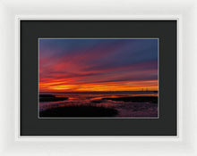 Load image into Gallery viewer, Fire Sky - Framed Print