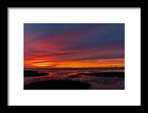 Fire Sky - Framed Print