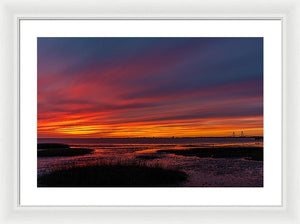 Fire Sky - Framed Print