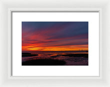 Load image into Gallery viewer, Fire Sky - Framed Print
