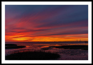 Fire Sky - Framed Print