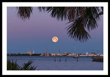 Load image into Gallery viewer, Flower SuperMoon - Framed Print