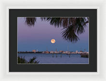 Load image into Gallery viewer, Flower SuperMoon - Framed Print