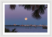 Load image into Gallery viewer, Flower SuperMoon - Framed Print