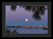 Load image into Gallery viewer, Flower SuperMoon - Framed Print