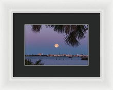 Load image into Gallery viewer, Flower SuperMoon - Framed Print