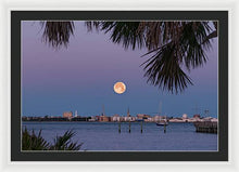 Load image into Gallery viewer, Flower SuperMoon - Framed Print