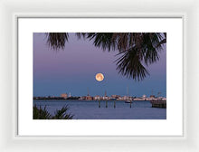 Load image into Gallery viewer, Flower SuperMoon - Framed Print