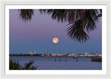 Load image into Gallery viewer, Flower SuperMoon - Framed Print