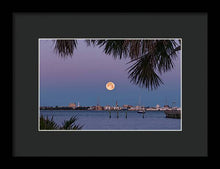 Load image into Gallery viewer, Flower SuperMoon - Framed Print
