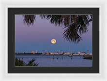 Load image into Gallery viewer, Flower SuperMoon - Framed Print