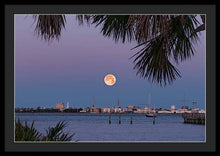 Load image into Gallery viewer, Flower SuperMoon - Framed Print