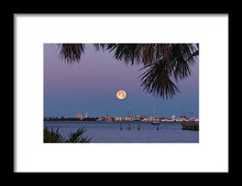 Load image into Gallery viewer, Flower SuperMoon - Framed Print