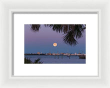 Load image into Gallery viewer, Flower SuperMoon - Framed Print