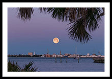 Load image into Gallery viewer, Flower SuperMoon - Framed Print
