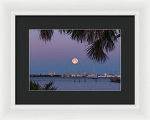 Load image into Gallery viewer, Flower SuperMoon - Framed Print