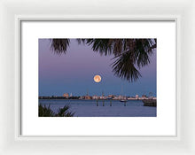 Load image into Gallery viewer, Flower SuperMoon - Framed Print