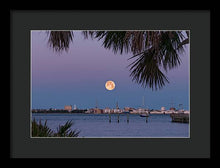 Load image into Gallery viewer, Flower SuperMoon - Framed Print