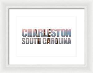 Folly Letters - Framed Print