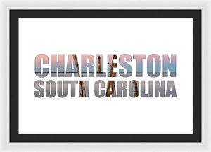 Folly Letters - Framed Print