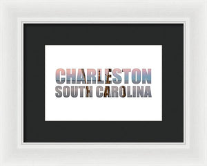 Folly Letters - Framed Print