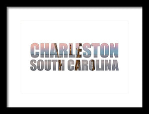 Folly Letters - Framed Print