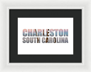 Folly Letters - Framed Print