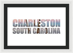 Folly Letters - Framed Print