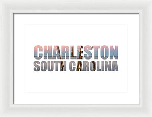 Folly Letters - Framed Print