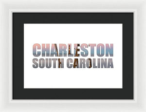 Folly Letters - Framed Print