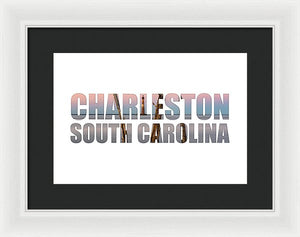 Folly Letters - Framed Print
