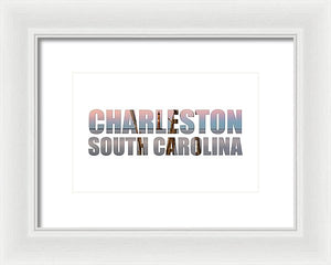 Folly Letters - Framed Print