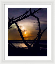 Load image into Gallery viewer, Folly Lightning - Framed Print