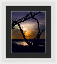 Load image into Gallery viewer, Folly Lightning - Framed Print