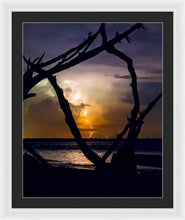 Load image into Gallery viewer, Folly Lightning - Framed Print