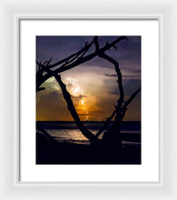 Load image into Gallery viewer, Folly Lightning - Framed Print