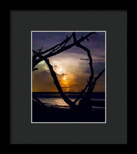 Load image into Gallery viewer, Folly Lightning - Framed Print