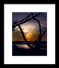 Load image into Gallery viewer, Folly Lightning - Framed Print