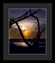 Load image into Gallery viewer, Folly Lightning - Framed Print