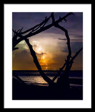 Load image into Gallery viewer, Folly Lightning - Framed Print