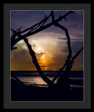Load image into Gallery viewer, Folly Lightning - Framed Print