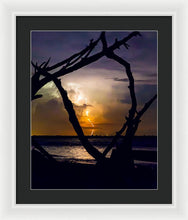 Load image into Gallery viewer, Folly Lightning - Framed Print